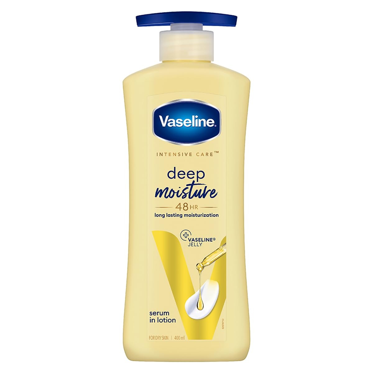 VASELINE DEEP MOISTURE BODY LOTION 400ML